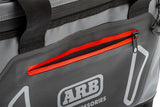 ARB Cooler Bag Charcoal w/ Red Highlights 15in L x 11in W x 9in H Holds 22 Cans ARB Tow Straps  AXOPROS