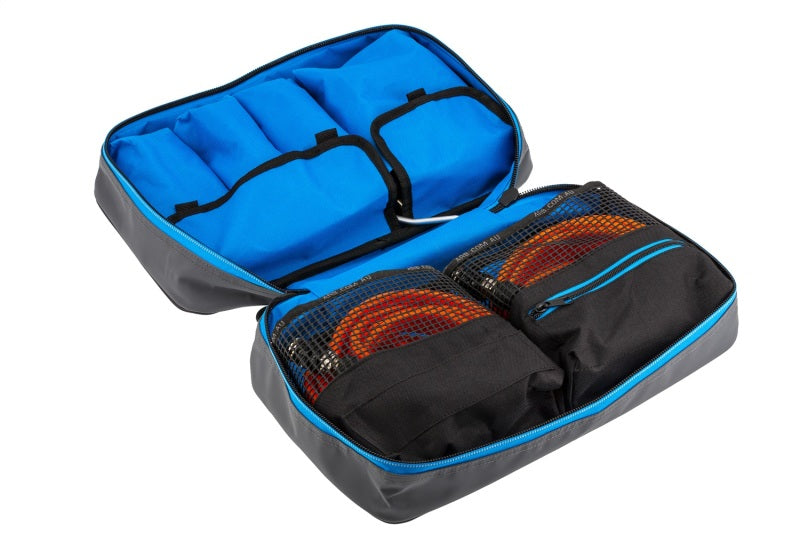 ARB Inflation Case Black Finish w/ Blue Highlights PVC Material Reflective Strips ARB Tow Straps  AXOPROS