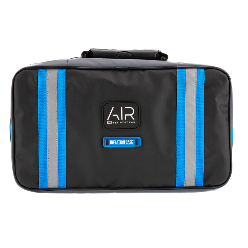 ARB Inflation Case Black Finish w/ Blue Highlights PVC Material Reflective Strips ARB Tow Straps  AXOPROS