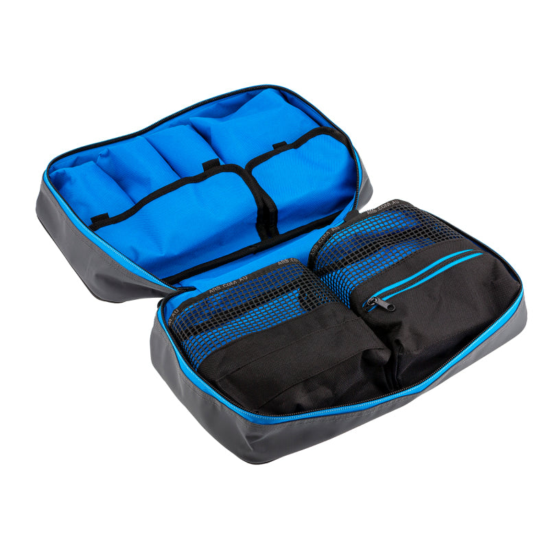 ARB Inflation Case Black Finish w/ Blue Highlights PVC Material Reflective Strips ARB Tow Straps  AXOPROS