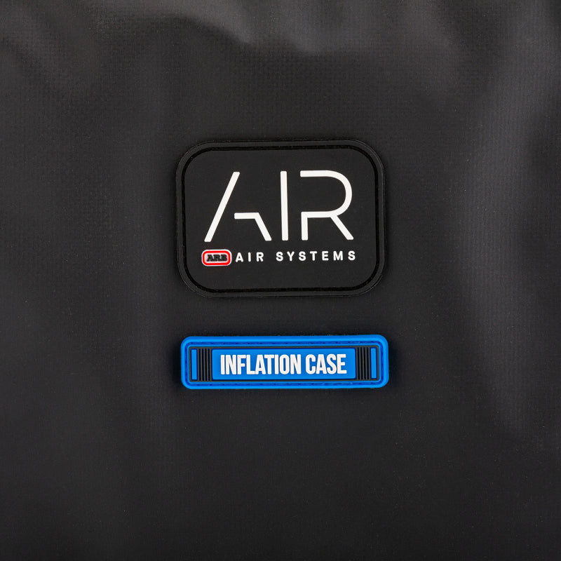 ARB Inflation Case Black Finish w/ Blue Highlights PVC Material Reflective Strips ARB Tow Straps  AXOPROS