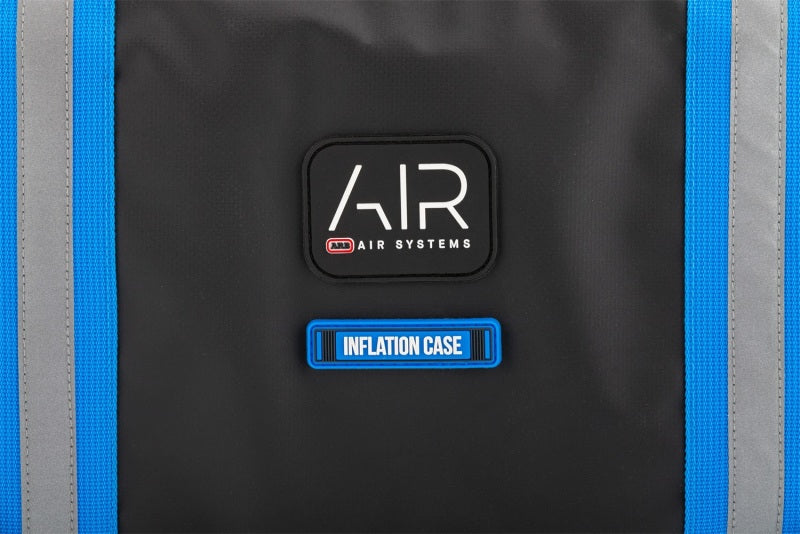 ARB Inflation Case Black Finish w/ Blue Highlights PVC Material Reflective Strips ARB Tow Straps  AXOPROS