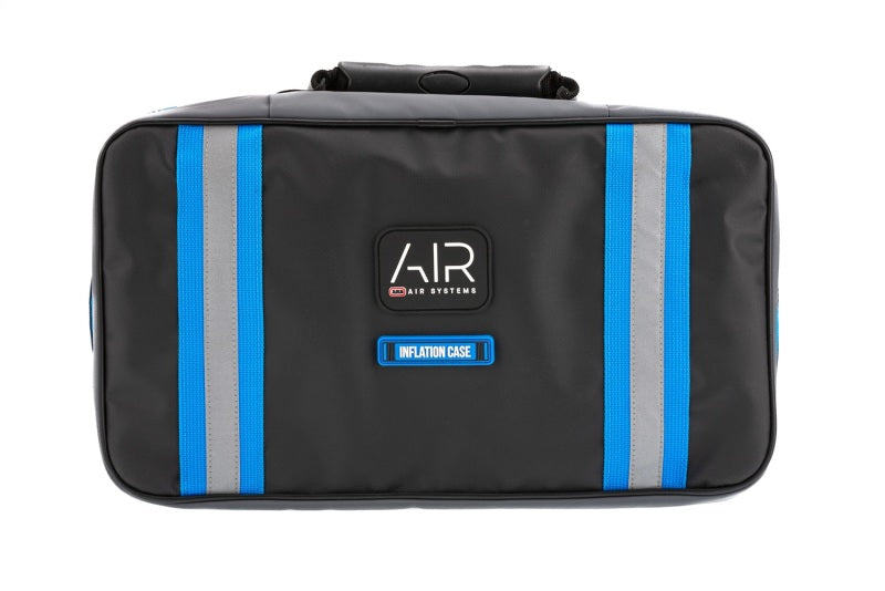 ARB Inflation Case Black Finish w/ Blue Highlights PVC Material Reflective Strips ARB Tow Straps  AXOPROS