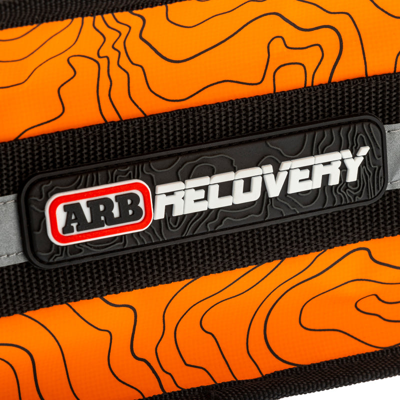ARB Micro Recovery Bag Orange/Black Topographic Styling PVC Material ARB Tow Straps  AXOPROS