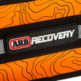 ARB Micro Recovery Bag Orange/Black Topographic Styling PVC Material ARB Tow Straps  AXOPROS