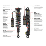 ARB OME Toyota LC Prado 250 Front Left Coilover Old Man Emu Coilovers  AXOPROS