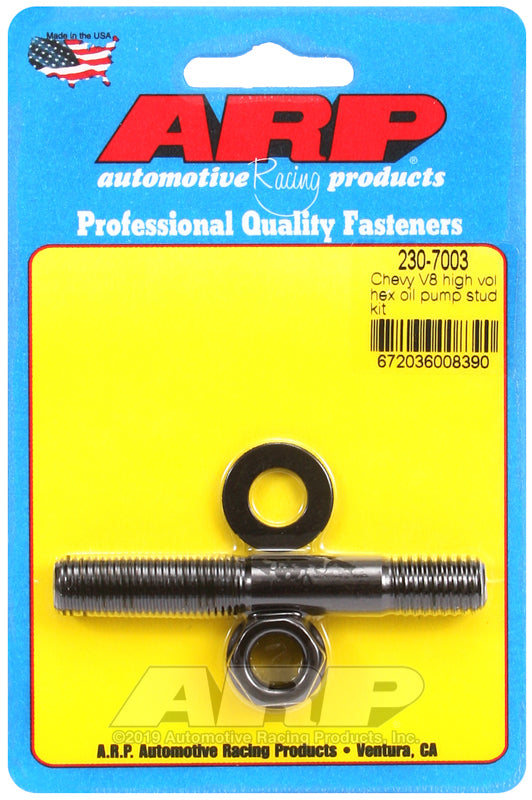 ARP Chevrolet V8 High Volume Hex Oil Pump Stud Kit ARP Hardware Kits - Other  AXOPROS