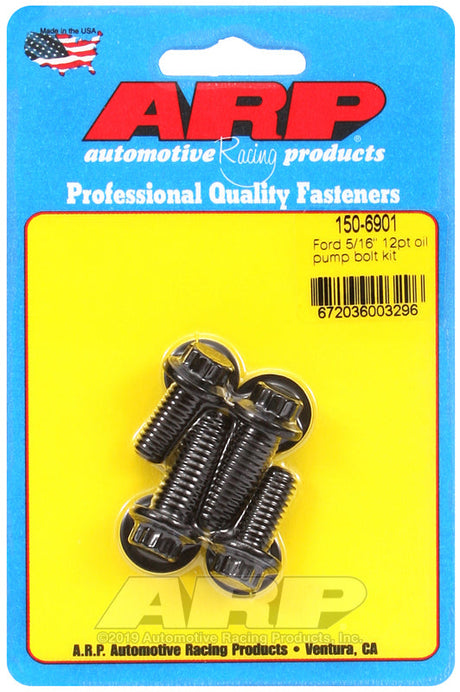 ARP Ford 5/16in 12pt Oil Pump Bolt Kit ARP Hardware Kits - Other  AXOPROS