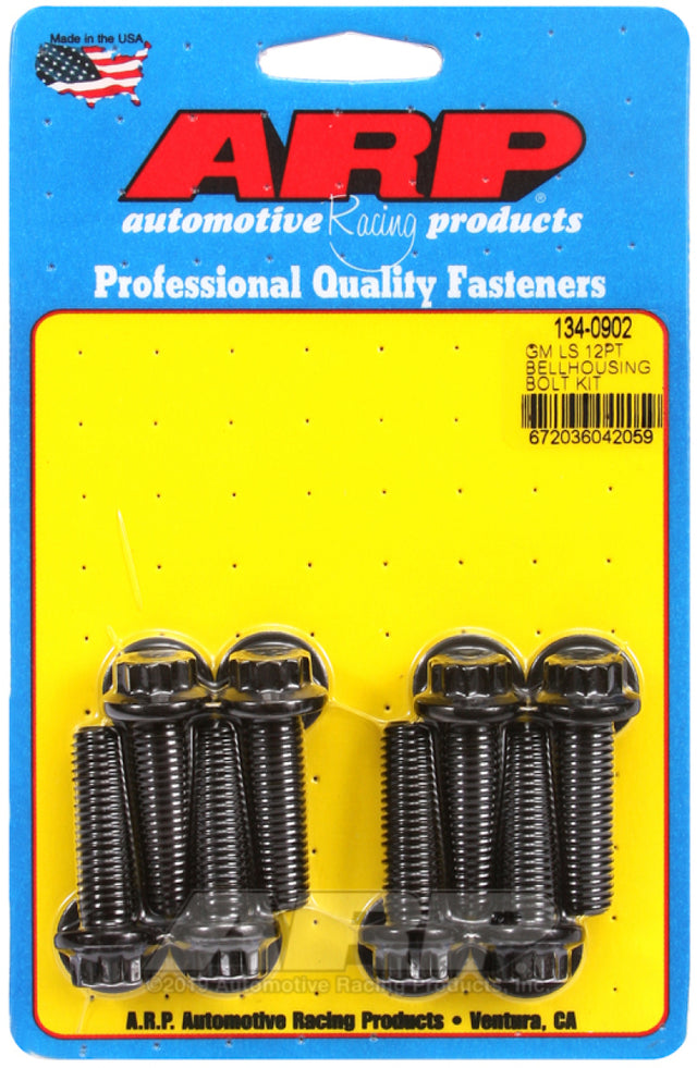 ARP GM LS 12pt Bellhousing Bolt Kit ARP Hardware Kits - Other  AXOPROS