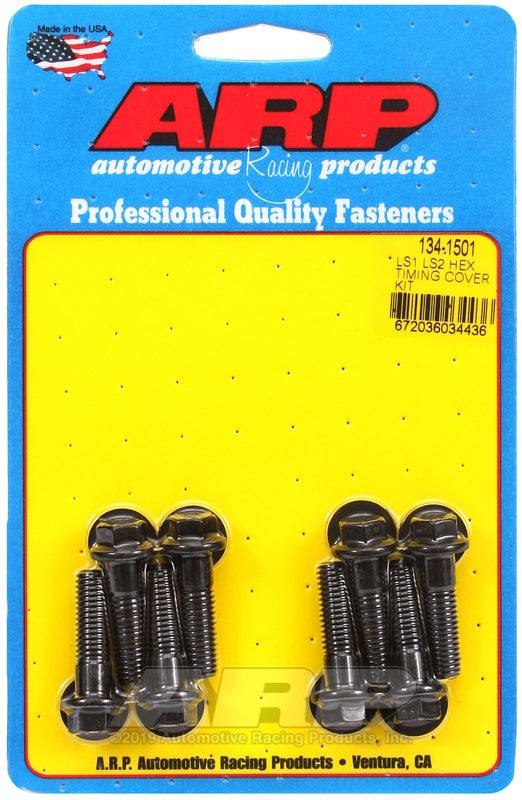 ARP LS1 LS2 Hex Timing Cover Bolt Kit ARP Hardware Kits - Other  AXOPROS