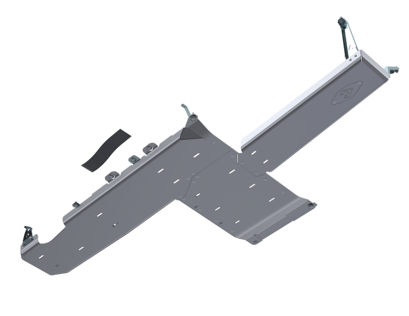 Artec Industries 18-25 Jeep Wrangler JL Sahara Full Bellypan w/ Oil Door - 4 Door 2.0L Aluminum Artec Industries Skid Plates  AXOPROS