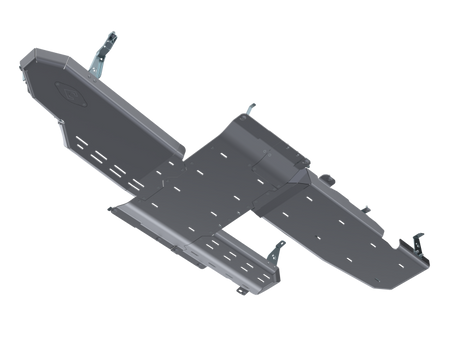 Artec Industries 20-25 Jeep Wrangler JL Sahara Full Bellypan w/ Oil Door -4 Door 3.0L Diesel Alum Artec Industries Skid Plates  AXOPROS