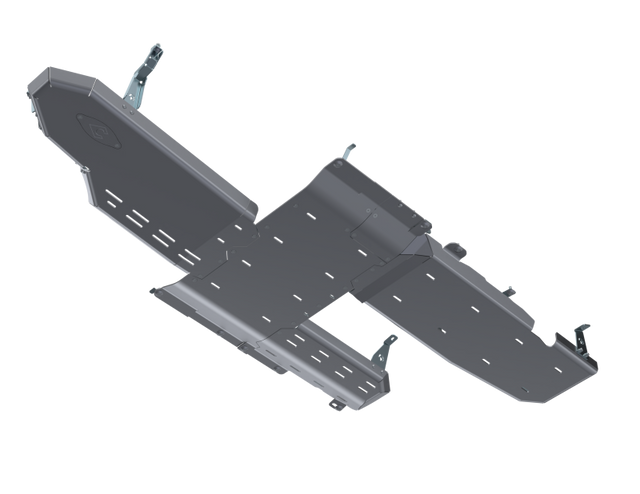 Artec Industries 20-25 Jeep Wrangler JL Sahara Full Bellypan w/ Oil Door -4 Door 3.0L Diesel Alum Artec Industries Skid Plates  AXOPROS