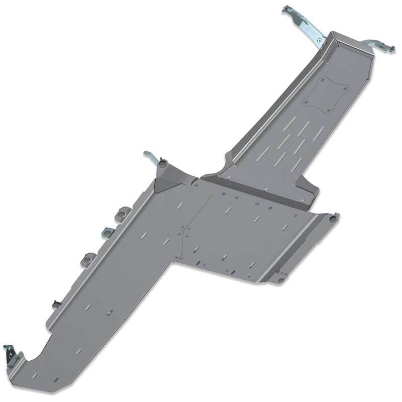 Artec Industries 2022-2025 Jeep Wrangler JLU Sahara Jlu Full Bellypan - 4 Door 392 Hemi Aluminum Artec Industries Skid Plates  AXOPROS