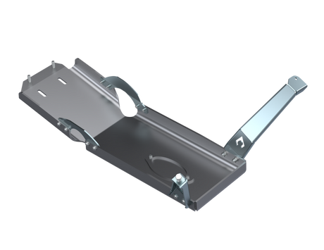 Artec Industries 21-25 Jeep Wrangler JL Sahara Oil Skid Only w/ Oil Door -2 & 4 Door 3.6L Alum Artec Industries Skid Plates  AXOPROS