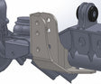 Artec Industries 93-06 Jeep Wrangler TJ Lj Raised Tracbar Bracket For Tj Front Axle Artec Industries Brackets  AXOPROS