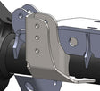 Artec Industries Raised Tracbar Bracket For 3 1/2 In Diameter Front Axle Artec Industries Brackets  AXOPROS
