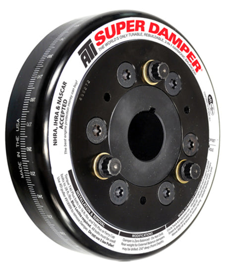 ATI Damper - 6.325in - Steel - Chevy SB / 90 Deg V6 - 409 - Pont 4Cyl - 3 Ring - 1Pc ATI Crankshaft Dampers  AXOPROS