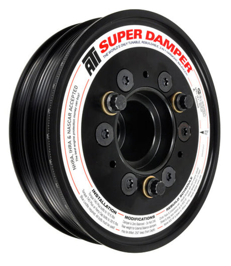 ATI Damper - 6.78in - Alum - 6 Grv - Ford Ecoboost 3.3L/3.5L/3.7L V6 ATI Crankshaft Dampers  AXOPROS