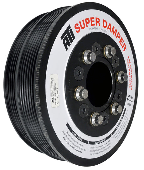 ATI Damper - 7.425in - Steel LW - 6/4 Grv - LS1/LS2 - F & V Body - 6 Bolt - 3 Ring ATI Crankshaft Dampers  AXOPROS