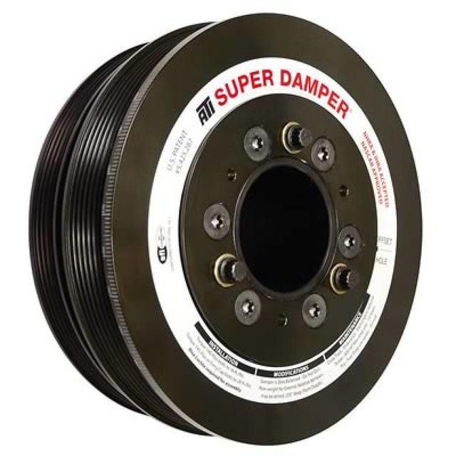 ATI Damper - 7.425in - Steel LW - 6/4 Grv - LS3 Camaro - 10-15 - Gen 3 Vortec Truck - LS - 3 Ring ATI Crankshaft Dampers  AXOPROS