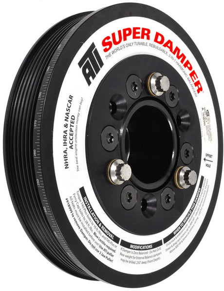 ATI Damper - 7.48in - Alum LW - 6/4 Grv - LSA - 09-15 Cadillac CTS-V (Excl SC Pulley) ATI Crankshaft Dampers  AXOPROS