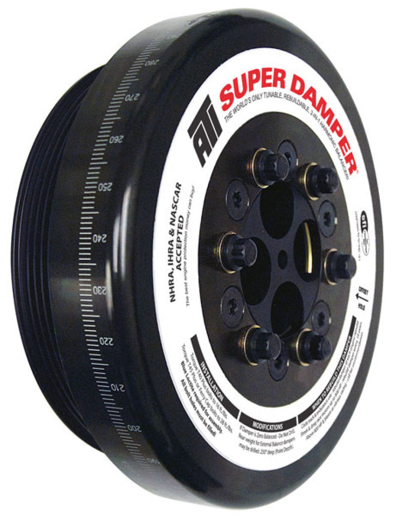 ATI Damper - 8.074in - Steel - 8 Grv - Cummins - 4BT - 6BT - 3.9L - 5.9L - 3 Ring - Diesel ATI Crankshaft Dampers  AXOPROS