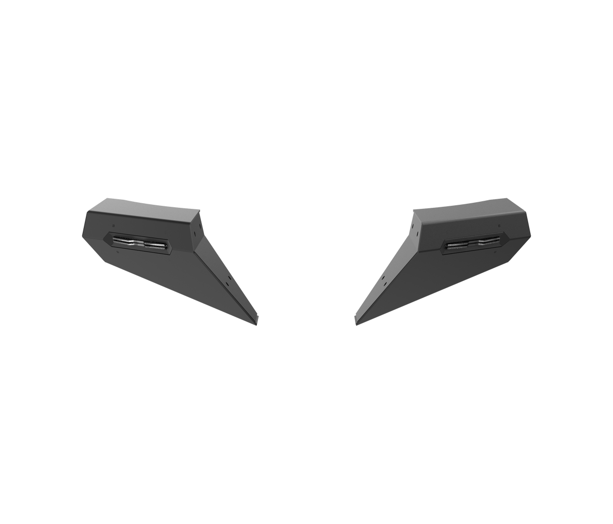 Attica Front Bumper Wings Attica 4x4 Bumper Extension  AXOPROS