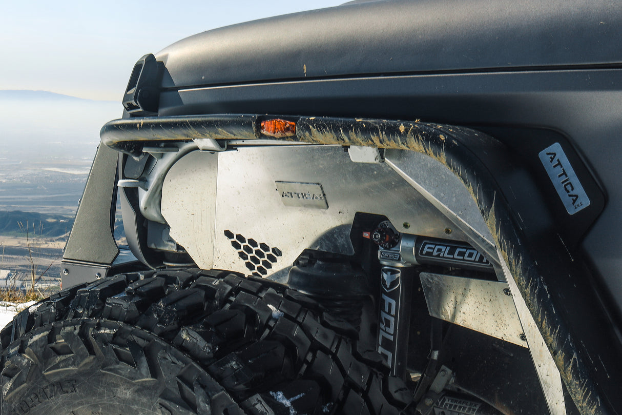 Attica Inner Fender Liners - Set Of 4 Attica 4x4 Fender Liner  AXOPROS
