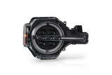 Attica LED HeadLight W-Sequential Turn Signal Attica 4x4 Headlight Set  AXOPROS
