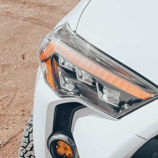 Attica LED Projector Headlight W-Sequential Turn Signal Attica 4x4 Headlight Set  AXOPROS