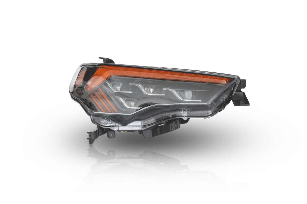 Attica LED Projector Headlight W-Sequential Turn Signal Attica 4x4 Headlight Set  AXOPROS