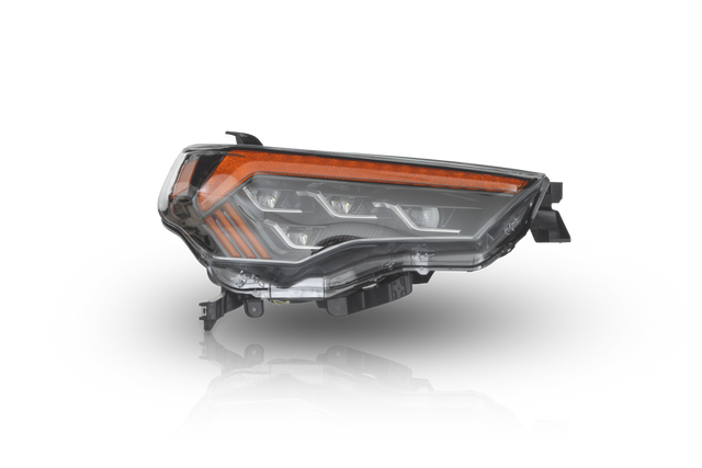 Attica LED Projector Headlight W-Sequential Turn Signal Attica 4x4 Headlight Set  AXOPROS