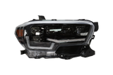 Attica Rogue Series LED Projector Headlight W-Sequential Turn Signal Attica 4x4 Headlight Set  AXOPROS