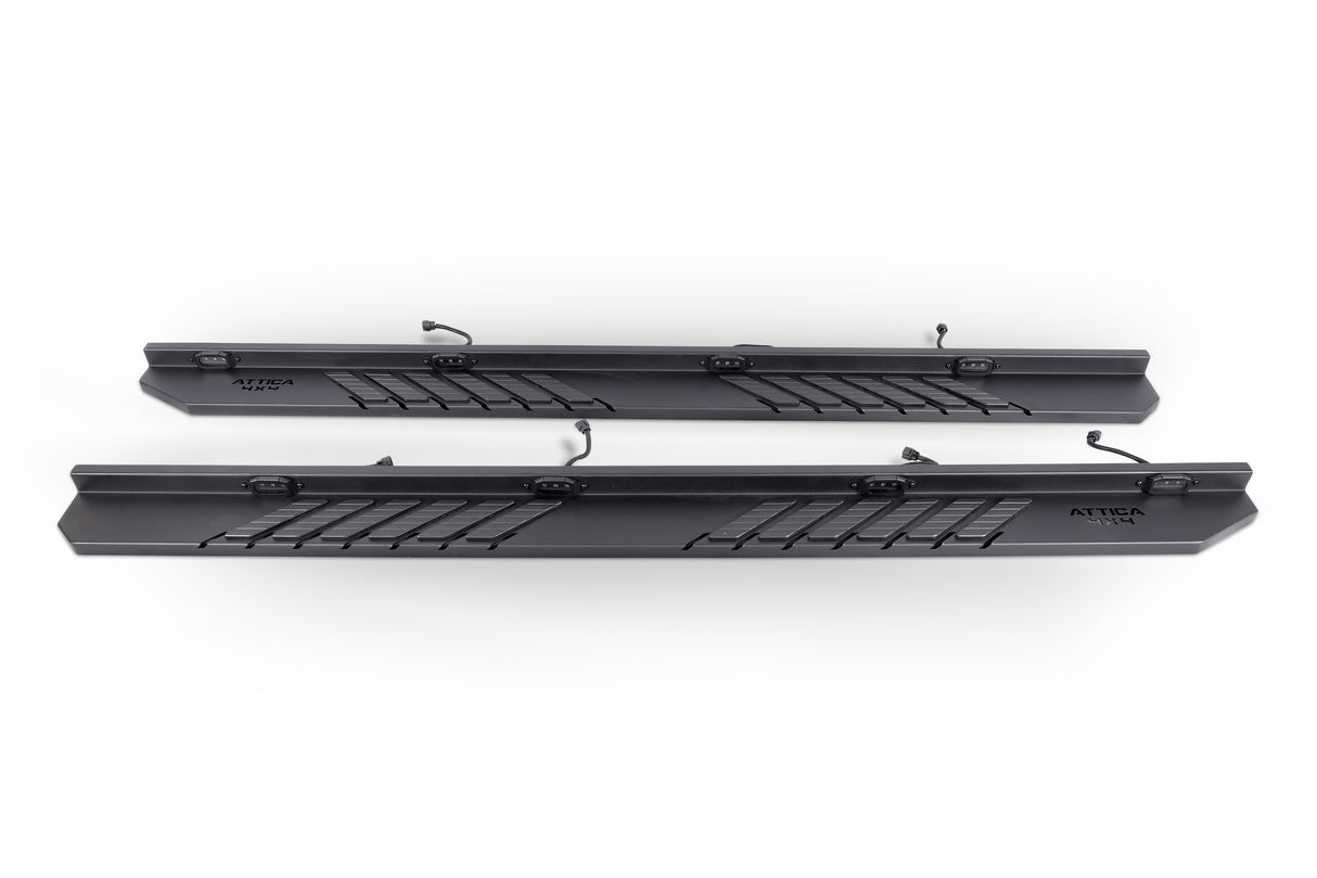 Attica Running Board LED Attica 4x4 Step Nerf Bar  AXOPROS