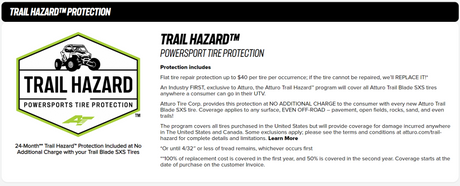 Atturo Trail Blade X/T SxS Tire - 30X10R15 73N Atturo Tire Automotive/UTV Tires - Off Road  AXOPROS