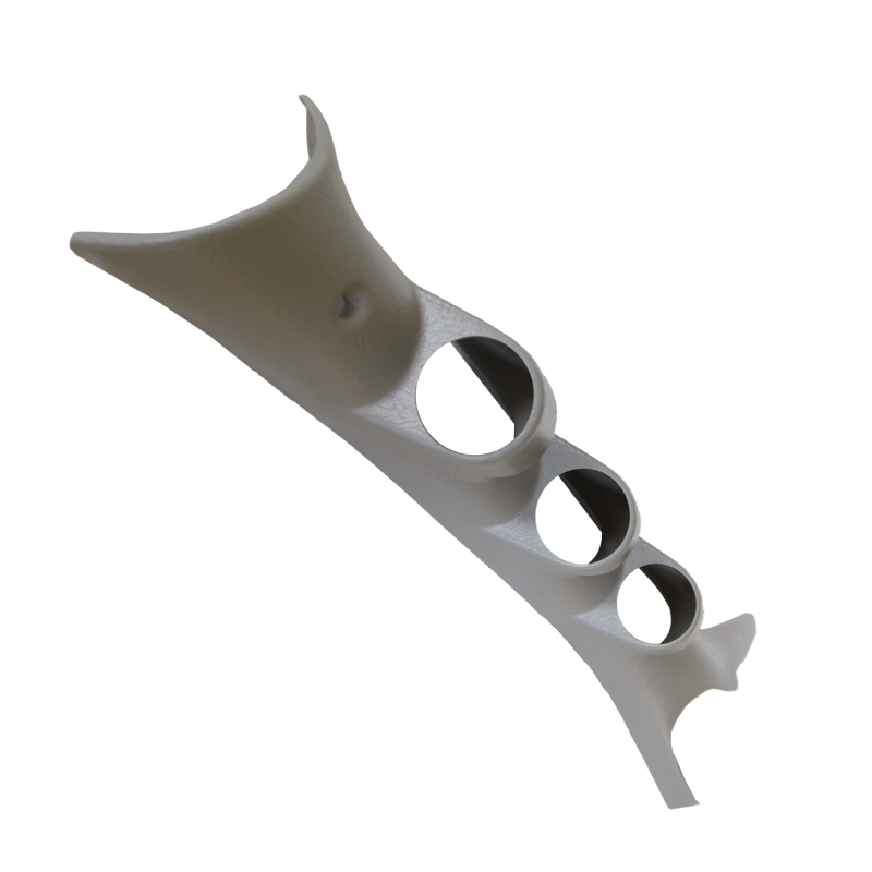 Autometer 03-08 Dodge Ram / 02 Dodge 1500 Triple 52mm Pillar Pod Taupe AutoMeter Gauge Pods  AXOPROS
