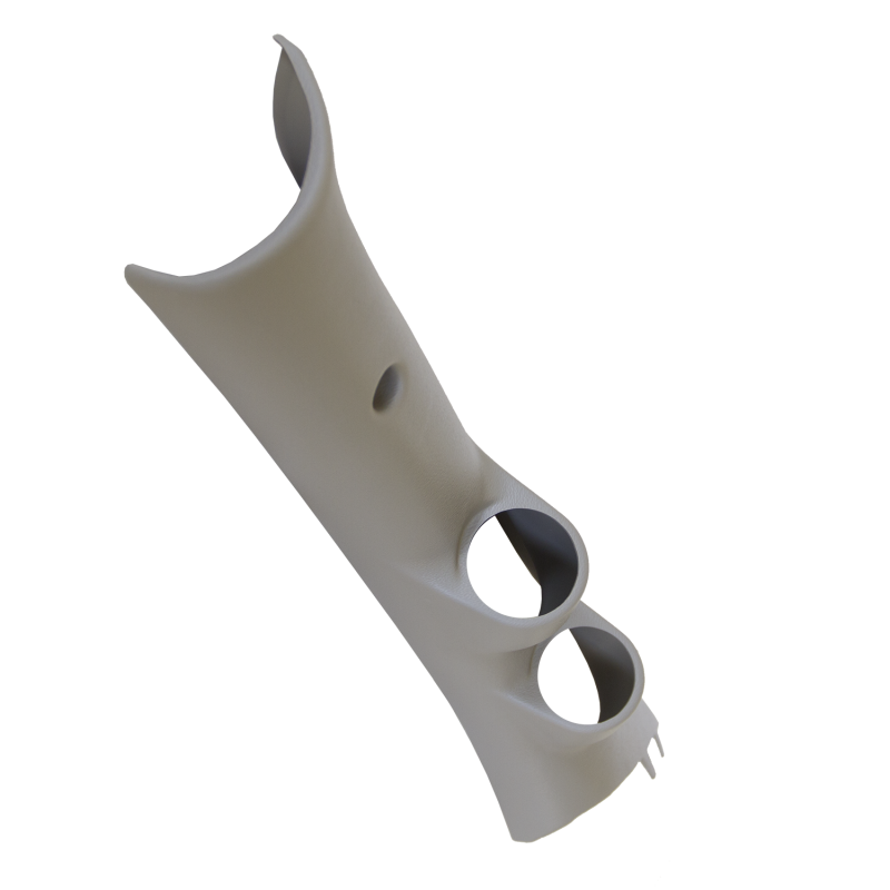 Autometer 10-12 Dodge Ram 52mm Taupe Dual Pillar Pod AutoMeter Gauge Pods  AXOPROS