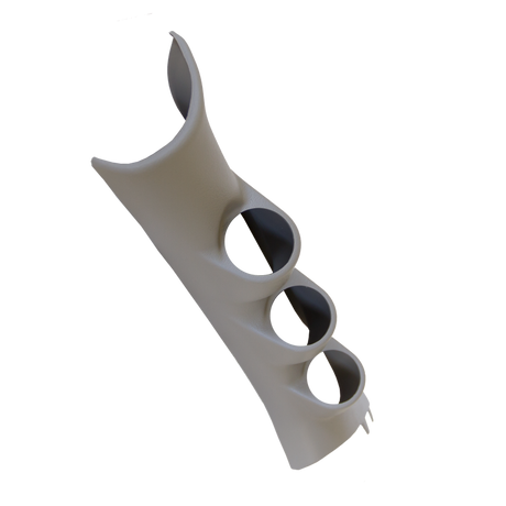 Autometer 10-12 Dodge Ram 52mm Taupe Triple Pillar Pod AutoMeter Gauge Pods  AXOPROS