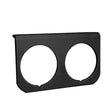 Autometer 2-1/16in Black 2-Hole Gauge Panel AutoMeter Gauge Pods  AXOPROS