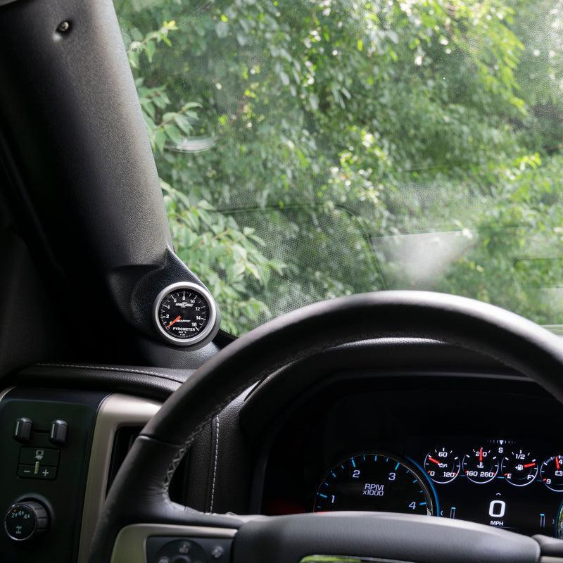 Autometer 2-1/16in Single Pillar 14-15 Chevy Full Size (Gen 3) AutoMeter Gauge Pods  AXOPROS