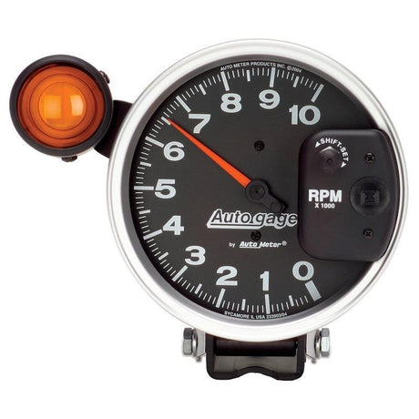 Autometer 5 inch 10,000 RPM Monster Shift Lite Pedestal Tachometer AutoMeter Gauges  AXOPROS