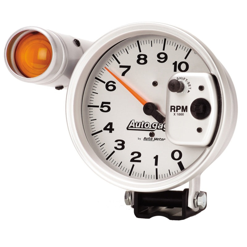 Autometer 5 inch 10,000 RPM Shift Lite Pedestal Tachometer Auto Gage AutoMeter Gauges  AXOPROS