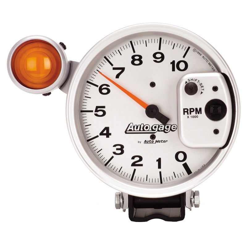 Autometer 5 inch 10,000 RPM Shift Lite Pedestal Tachometer Auto Gage AutoMeter Gauges  AXOPROS