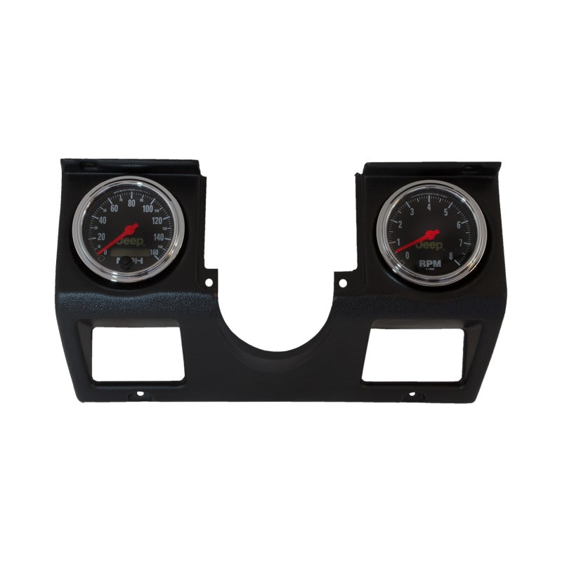 Autometer 87-96 Jeep Wrangler YJ 7pc Direct-Fit Dash Gauge Kit AutoMeter Gauges  AXOPROS