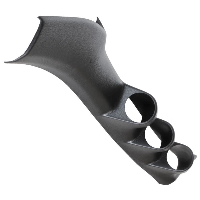 Autometer 95-98 Nissan 240SX Black Triple 52mm Pillar Pod AutoMeter Gauge Pods  AXOPROS