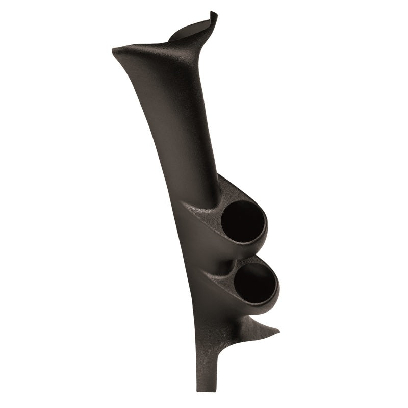 Autometer 99-07 Ford Super Duty / 99-05 Excursion Black Dual 52mm Pillar Pod AutoMeter Gauge Pods  AXOPROS