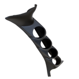 Autometer 99-07 Ford Super Duty Black 52mm Quad Pilillar Pod AutoMeter Gauge Pods  AXOPROS