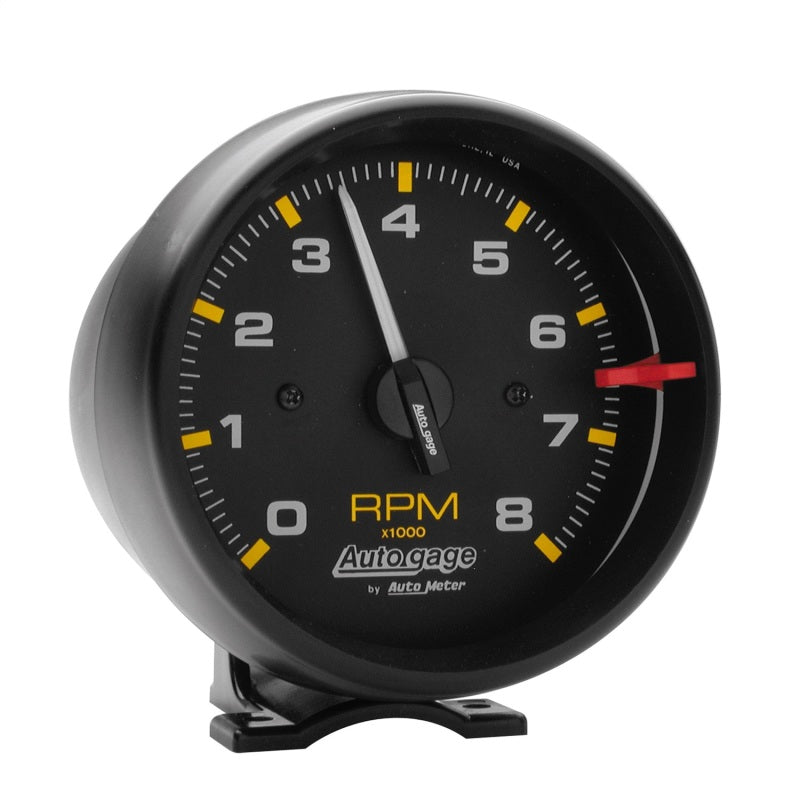 Autometer Autogage Black 8,000 RPM Pedestal Mount Tachometer AutoMeter Gauges  AXOPROS