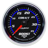 Autometer Cobalt 52mm 0-35 psi Mechanical Boost Gauge AutoMeter Gauges  AXOPROS